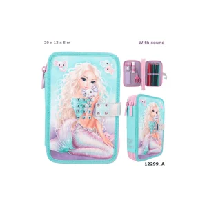 TOPModel estuche con código secreto MERMAID